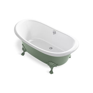 bañera ovalada