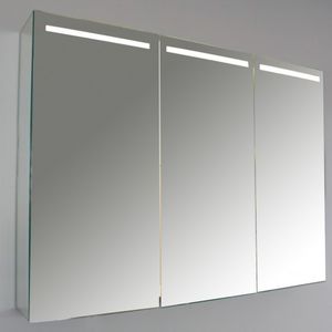 Armario de baño con espejo con iluminación integrada