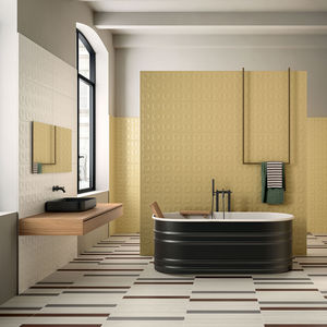 baldosa de interior / de pared / de cerámica / rectangular
