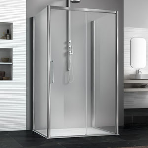 cabina de ducha de vidrio