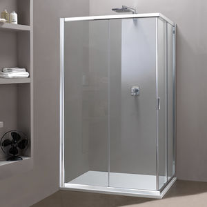 cabina de ducha de vidrio