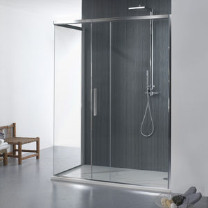 cabina de ducha de vidrio