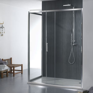 cabina de ducha de vidrio
