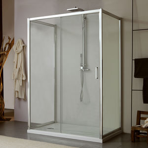 cabina de ducha de vidrio