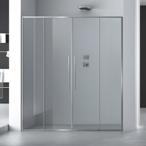 cabina de ducha de vidrio