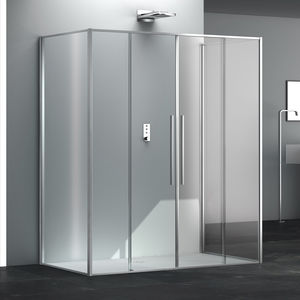 cabina de ducha de vidrio