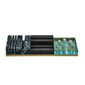 desk organizer de latón