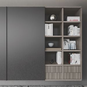 biblioteca de pared