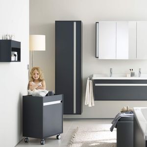 mueble con ruedas de baño