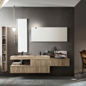 mueble de lavabo doble