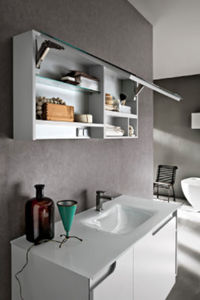 mueble de lavabo de pared