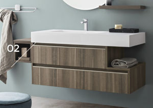 mueble de lavabo de pared