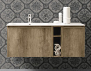 mueble de lavabo de pared