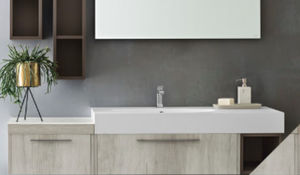 mueble de lavabo de pared