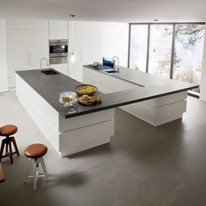 Cocina de acero inoxidable - Todos los fabricantes de la arquitectura y