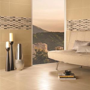 baldosa de interior / de pared / de porcelana / rectangular