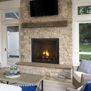 chimenea de gas