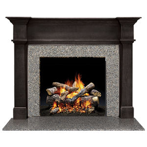 marco para chimenea contemporáneo