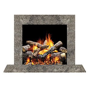 revestimiento de chimenea contemporáneo