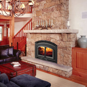 chimenea de leña