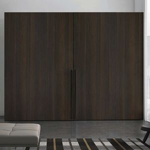 armario de esquina / modular / contemporáneo / de madera