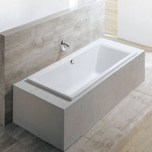 bañera rectangular