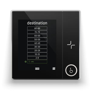 teclado de control para control de acceso