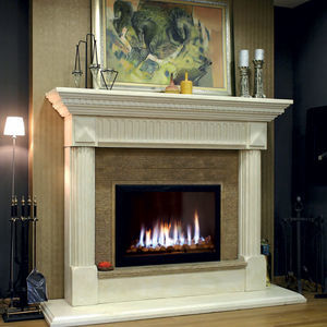 chimenea de gas natural