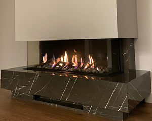 chimenea de gas natural