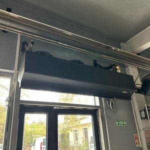 cortina de aire de pared
