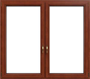 ventana de madera