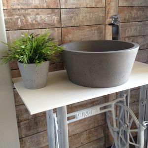 lavabo sobre mueble