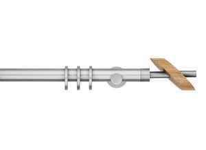 barra para cortina de aluminio
