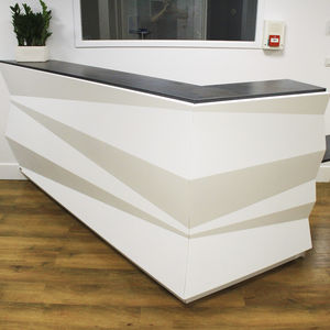 mostrador de recepción modular