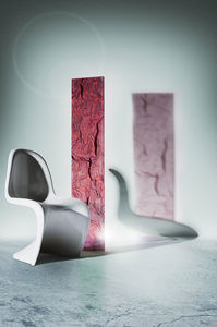 panel decorativo de vidrio
