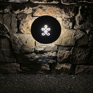 aplique moderno / de exterior / de metal / LED