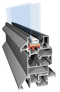 perfil para puerta de aluminio