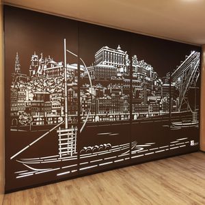 panel decorativo de pared