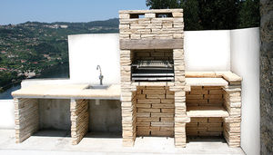 barbacoa de carbón