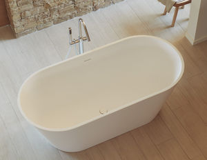 bañera ovalada