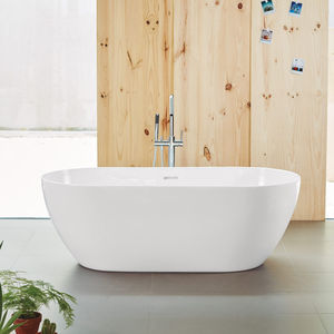 bañera ovalada