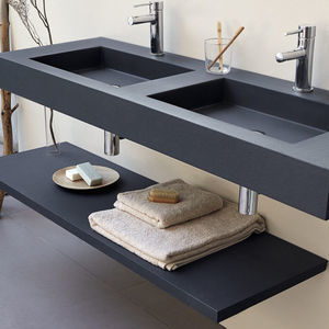 mueble de lavabo doble