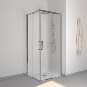 cabina de ducha de vidrio