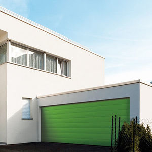 Puerta de garaje de aluminio - Todos los fabricantes de la arquitectura