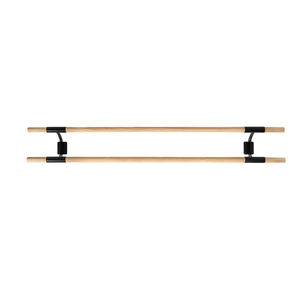 soporte de pared para barra de ballet