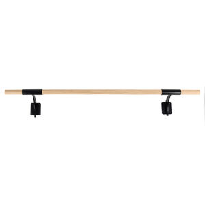 soporte de pared para barra de ballet