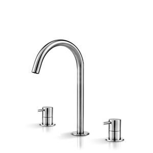grifo bimando para lavabo
