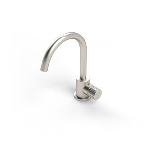 grifo monomando para lavabo / de metal / de baño / con 1 orificio