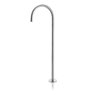 caño para lavabo de acero inoxidable