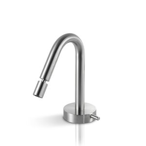 grifo monomando para bidé / de acero inoxidable / de baño / con 1 orificio